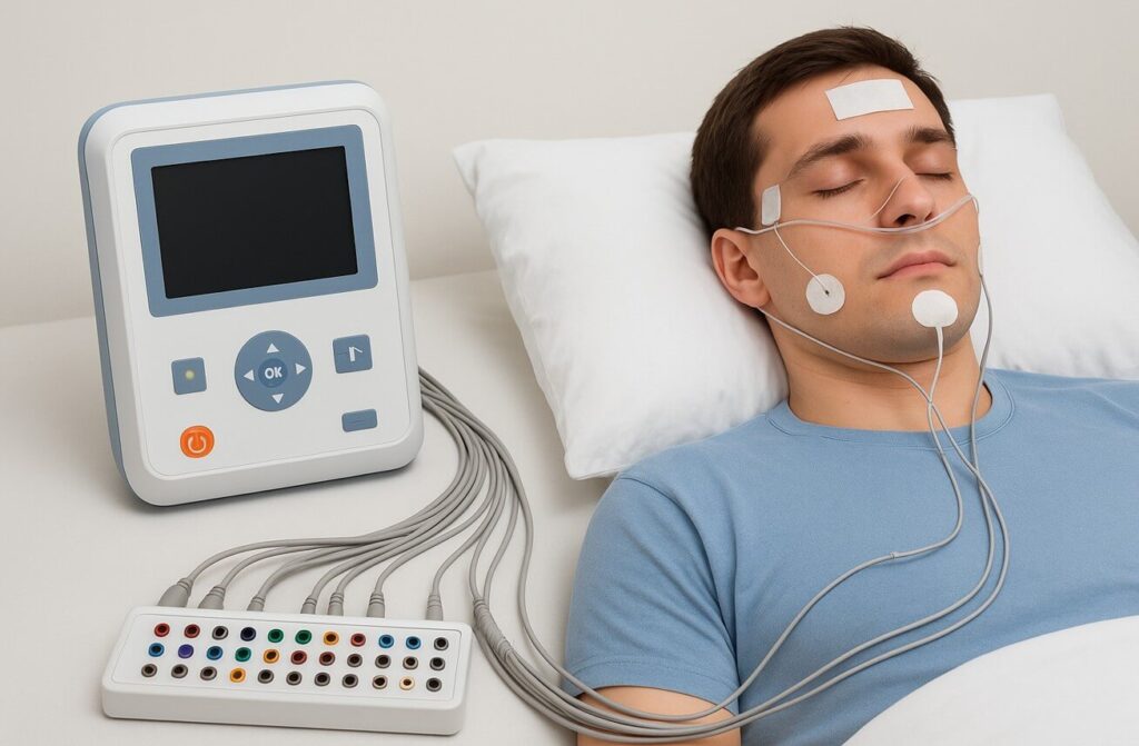 수면다원검사 장비 이미지